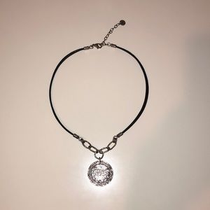 Silpada Pendant on a Leather Chain